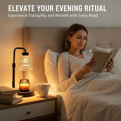 Candle Warmer Lamp with Timer and Dimmable Light Wax Melt Warmer Home Decor