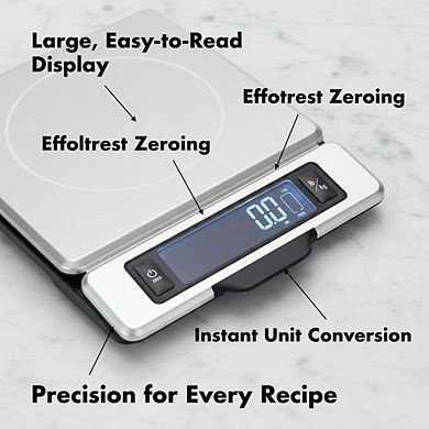 Pull Out Display Kitchen Scale with Stainless Steel Construction