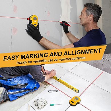 30Ft Line Laser Level with Wall Mount for Hanging Frames and Construction