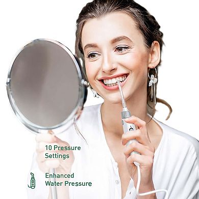 Pursonic Smile Pro Bundle: Professional Oral Irrigator + USB Rechargeable Rotary Toothbrush