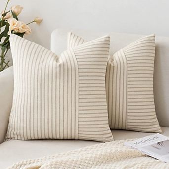 Striped Modern Accent Throw Pillow Cases