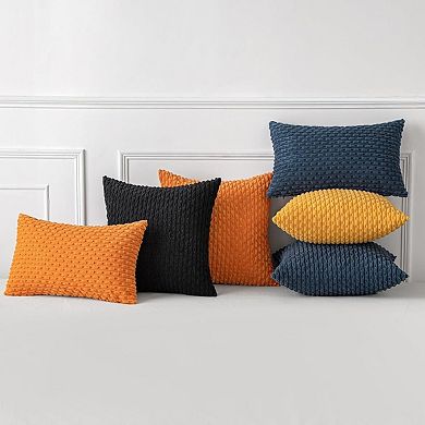 Corduroy Decorative Throw Pillow Covers
