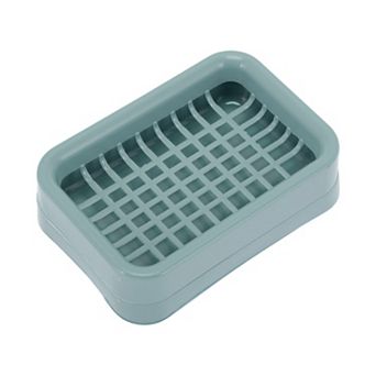 Double Layer Grid Soap Dish for Bathroom 1 pc