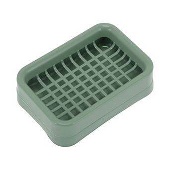 Double Layer Grid Soap Dish for Bathroom 1 pc