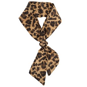 Stylish Leopard Print Scarf Headband for Women 1 pc