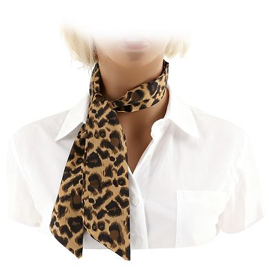 Stylish Leopard Print Scarf Headband for Women 1 Pc