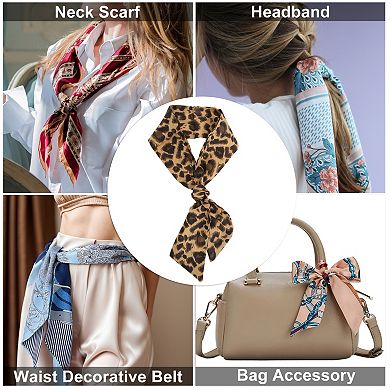 Stylish Leopard Print Scarf Headband for Women 1 Pc