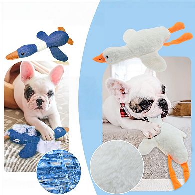 Interactive Dog Toys for Aggressive Chewers Goose 1Pc