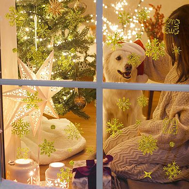 Static Stickers for Windows and Home Party Supplies 1 Set