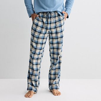 Men's Sonoma Goods For Life® Long Sleeve Pajama Top & Pajama Flannel Pants Set