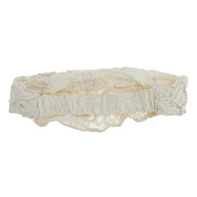 Floral Thin Lace Wide Headband for Women 1 Pc