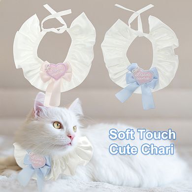 Kitten Collar Breakaway Accessories for Birthdays Photoshoots 2 Pcs
