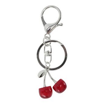 Colorful Cherry Handbag Charms Keychains for Bags and Purses 1 pc