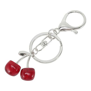Colorful Cherry Handbag Charms Keychains for Bags and Purses 1 Pc
