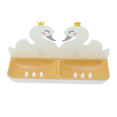 Cartoon Swan Soap Dish for Bathroom - Ideal for Keeping Soap Dry and Organized