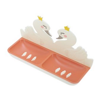Cartoon Swan Soap Dish for Bathroom - Ideal for Keeping Soap Dry and Organized
