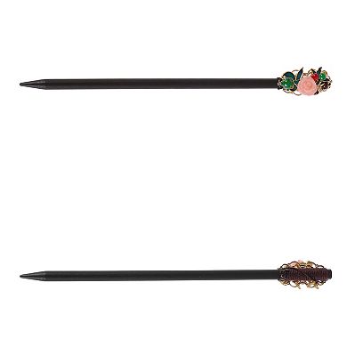 Elegant Rose Hair Chopstick for Women 1 Pc