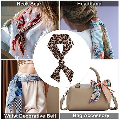 Leopard Print Scarf Headband for Women - Versatile Hair Accessory