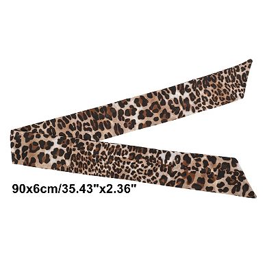 Leopard Print Scarf Headband for Women - Versatile Hair Accessory