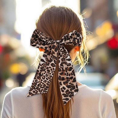 Leopard Print Scarf Headband for Women - Versatile Hair Accessory