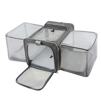 Expandable Airline Approved Cat Carrier, Soft-Sided Pet Travel Carrier