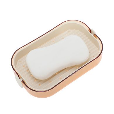 Double Layer Drain Soap Dish for Bathroom 1 Pc