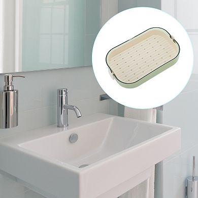 Double Layer Drain Soap Dish for Bathroom 1 Pc