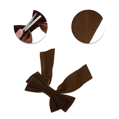 Exquisite Bow Ribbon Duckbill Hair Clips for Home 1 Pc