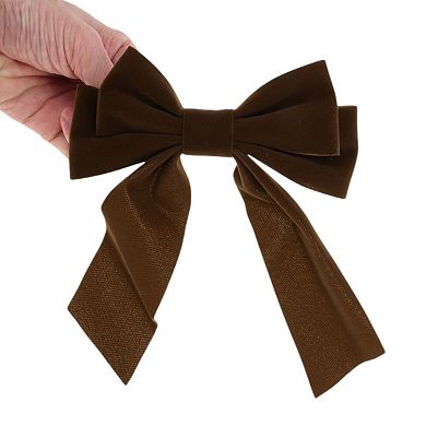Exquisite Bow Ribbon Duckbill Hair Clips for Home 1 Pc