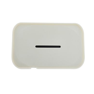 Stylish Letter Drain Soap Dish for Bathroom with Easy Installation 1 Pc