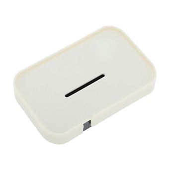 Stylish Letter Drain Soap Dish for Bathroom with Easy Installation 1 pc