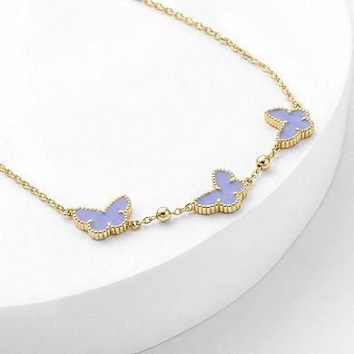 PRIMROSE Adjustable Butterfly Beaded Bracelet