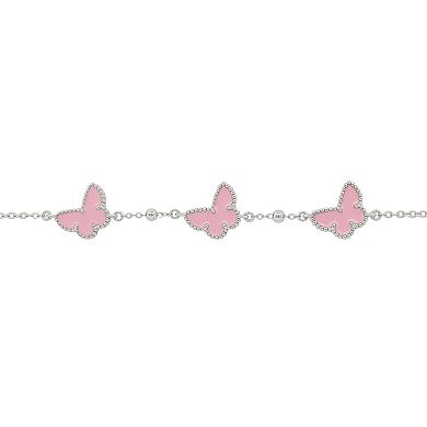 PRIMROSE Adjustable Butterfly Beaded Bracelet