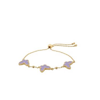 PRIMROSE Adjustable Butterfly Beaded Bracelet