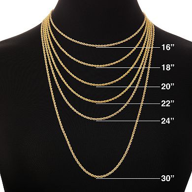 PRIMROSE 14k Gold Flash Plated Heart Pendant Necklace