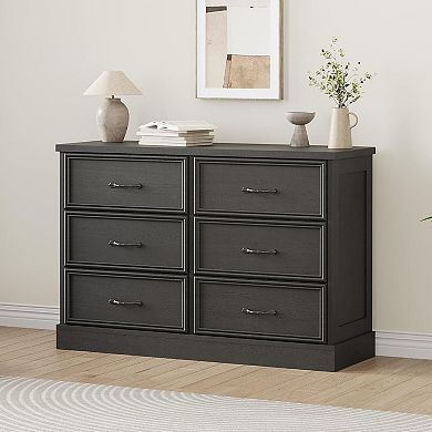 six large drawers Modern Drawer Bedside Table Storage Cabinet, for Bedroom, Drawer Organize