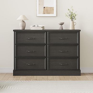 six large drawers Modern Drawer Bedside Table Storage Cabinet, for Bedroom, Drawer Organize