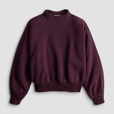 Women's FLX Embrace Fleece Oversized Mock Neck Pullover