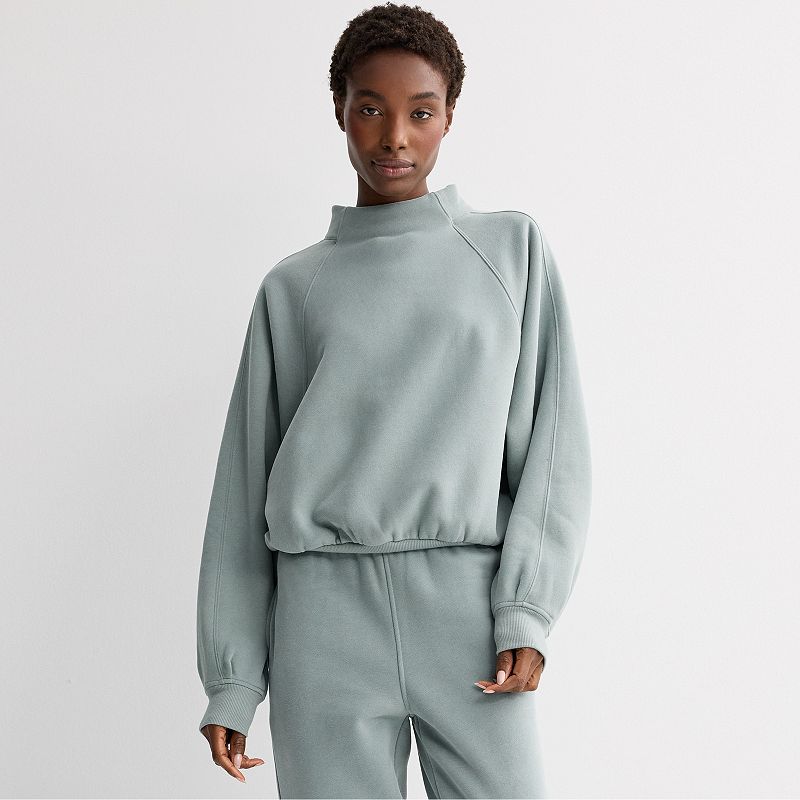 Women's FLX Embrace Fleece Oversized Mock Neck Pullover