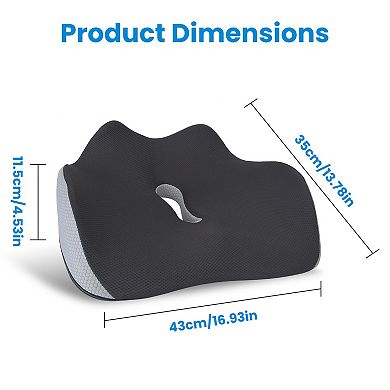 Memory Foam Seat Cushion for Sciatica Pain Relief