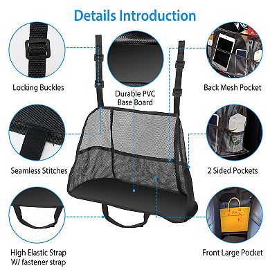 Car Net Pocket Handbag Holder Seat Side Storage