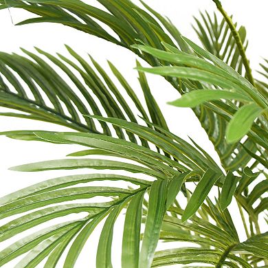 TOEMOA Artificial Palm Tree with Pre-Potted Design for Indoor Decor