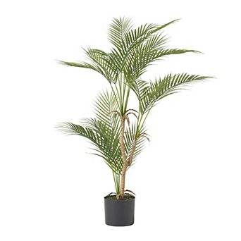 TOEMOA Artificial Palm Tree Indoor Outdoor Decorative Plant