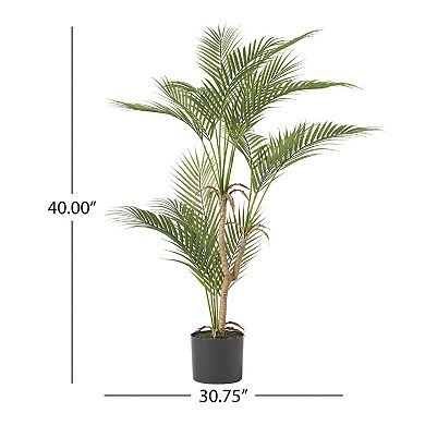TOEMOA Artificial Palm Tree Indoor Outdoor Decorative Plant