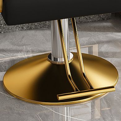 GOODSILO Professional Hydraulic Salon Chair with 360 Degree Swivel and Adjustable Height Pump System