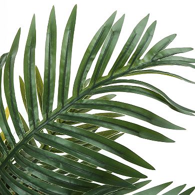 TOEMOA Tall Indoor Artificial Palm Tree Plant Floor Decoration Potted Greenery