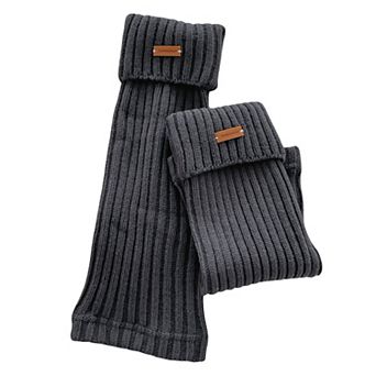 Women's Slouchy Ribbed Leg Warmer Socks Soft Stretch Knit Cozy Layering Single Pair Fashion Sock