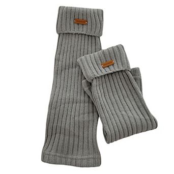 Women's Slouchy Ribbed Leg Warmer Socks Soft Stretch Knit Cozy Layering Single Pair Fashion Sock