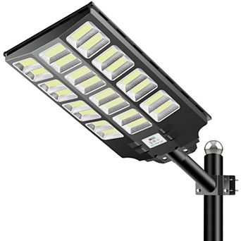 Solar Street Lights Outdoor Solar Parking Lot Lights Waterproof IP66 with Motion Sensor,1PACK