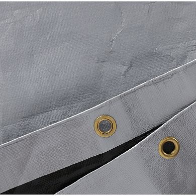 8 oz. Poly Tarpaulin 20' x 20'